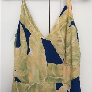 Lulus Tropical Print Collate Jumpsuit